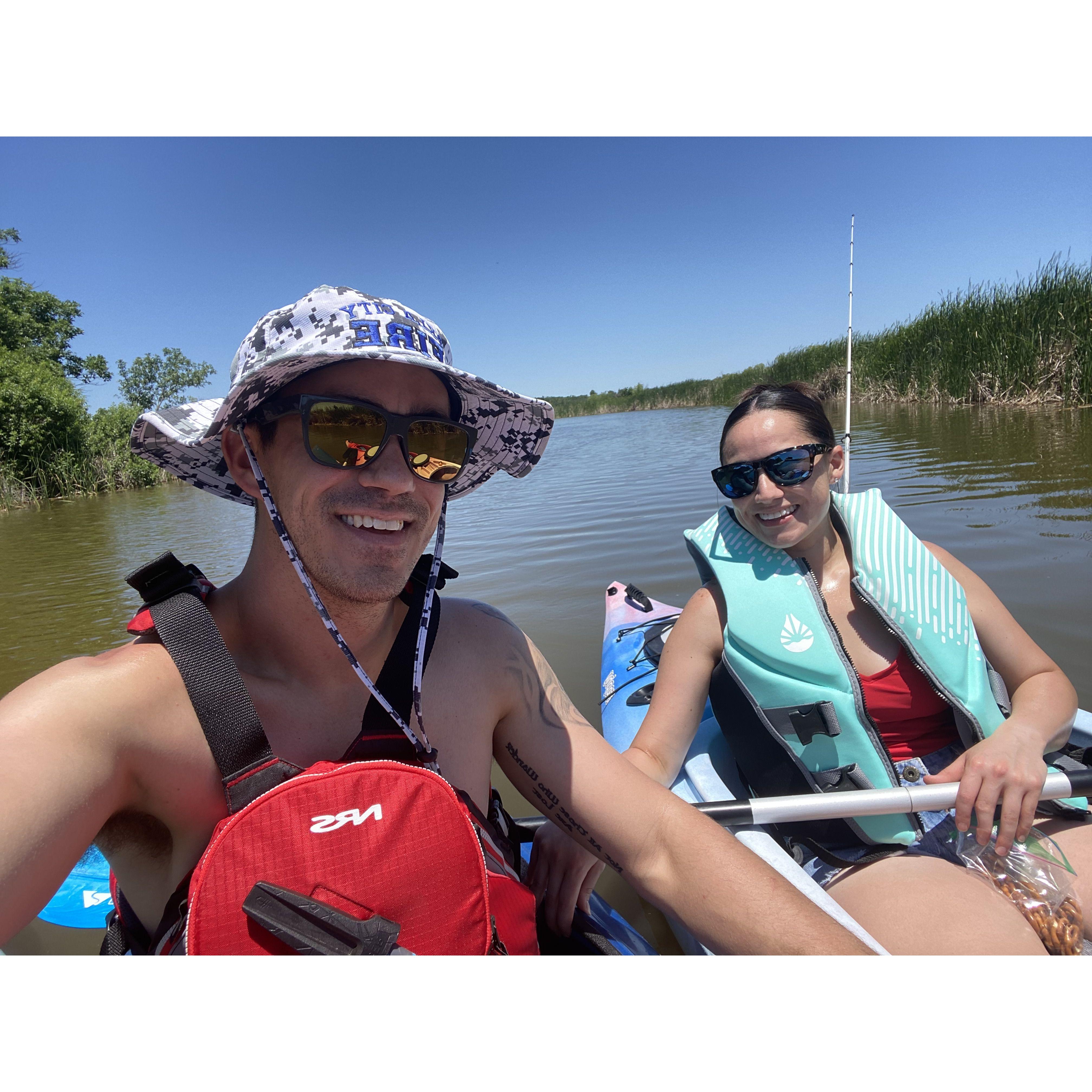 Kayaking