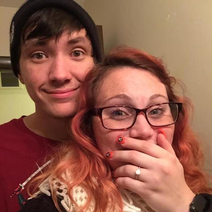 October 14, 2018 when he asked and I said yes.