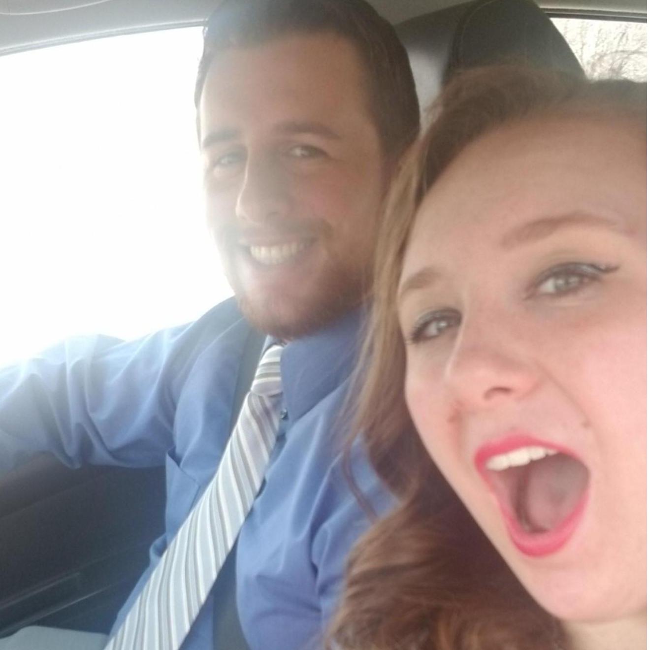 On a Sunday in quarantine, we needed a little air. So we dressed up and went for a drive.