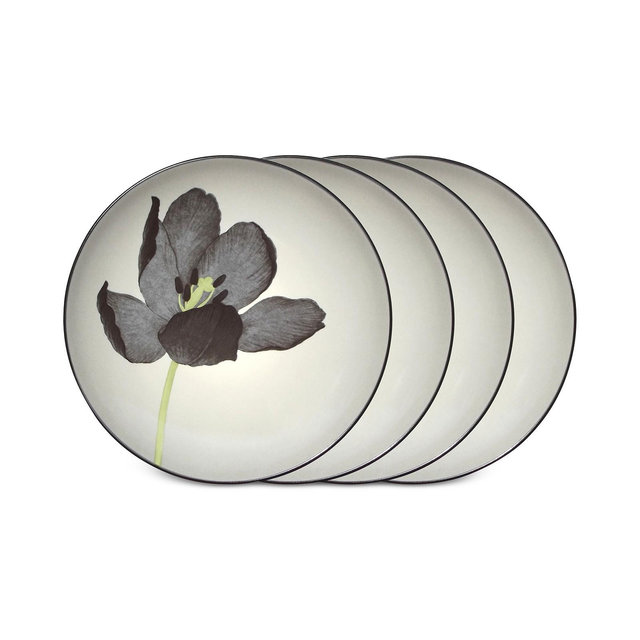 Noritake Colorwave Floral Accent Plates, Set of 4