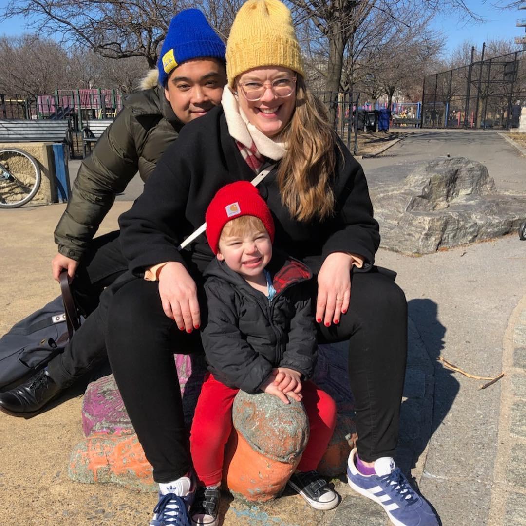 Hanging with our nephew Archer! February, 2019