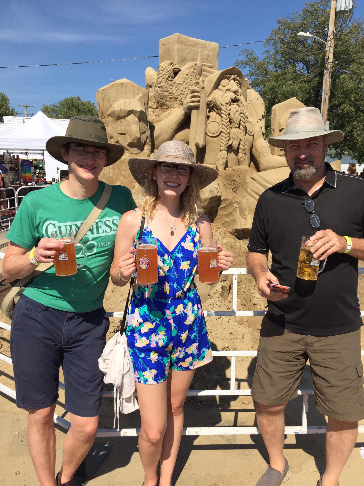 Oktoberfest for Kerri’s birthday! Not pictured: Kerri.