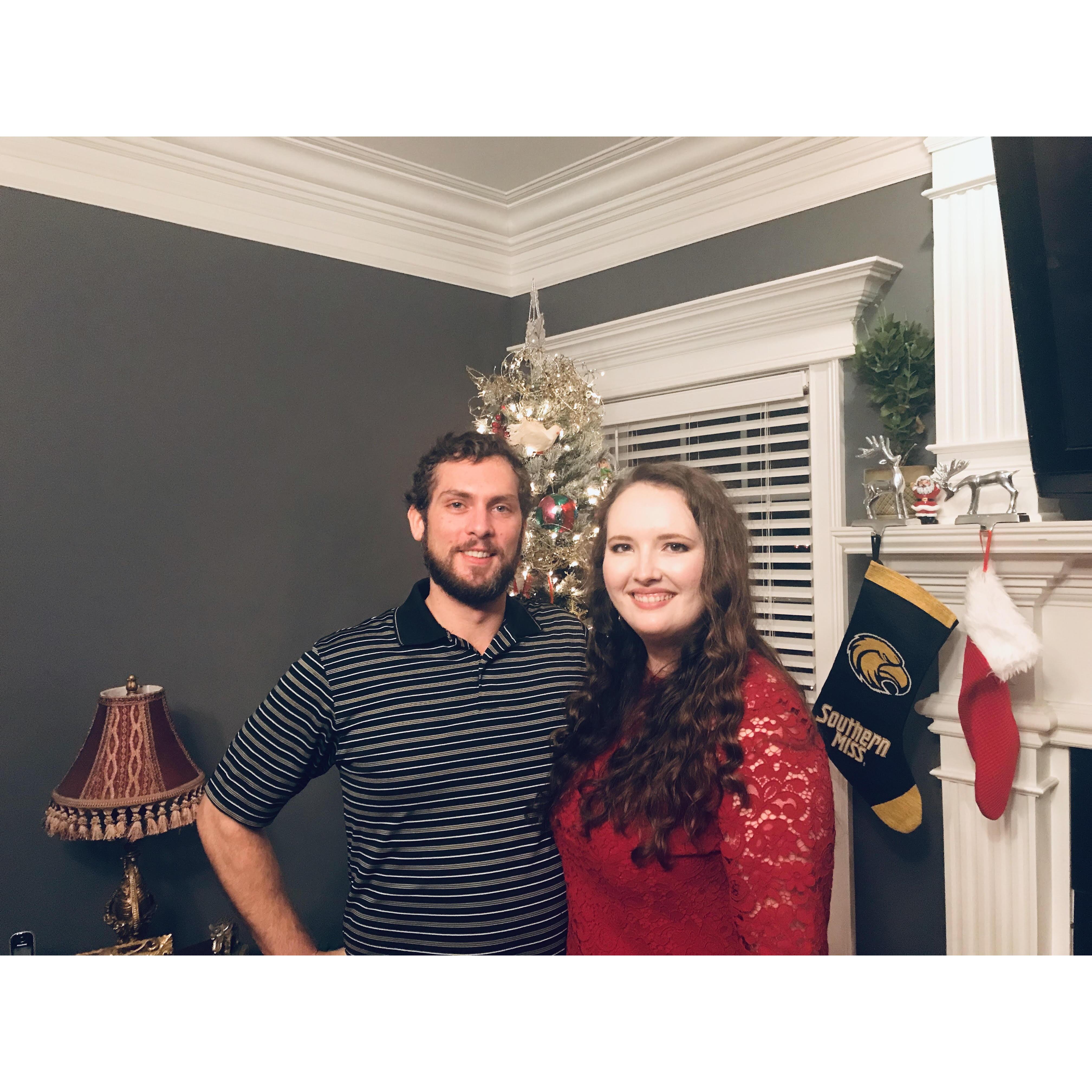 Our first Christmas together! December 2019