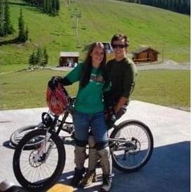 1st time mountain biking, Big Sky, MT