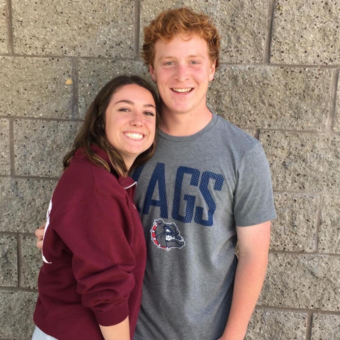 College selection day! We had both decided on a college in Washington State!