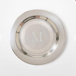 Celebration Silver Etched Coasters, Set of 4