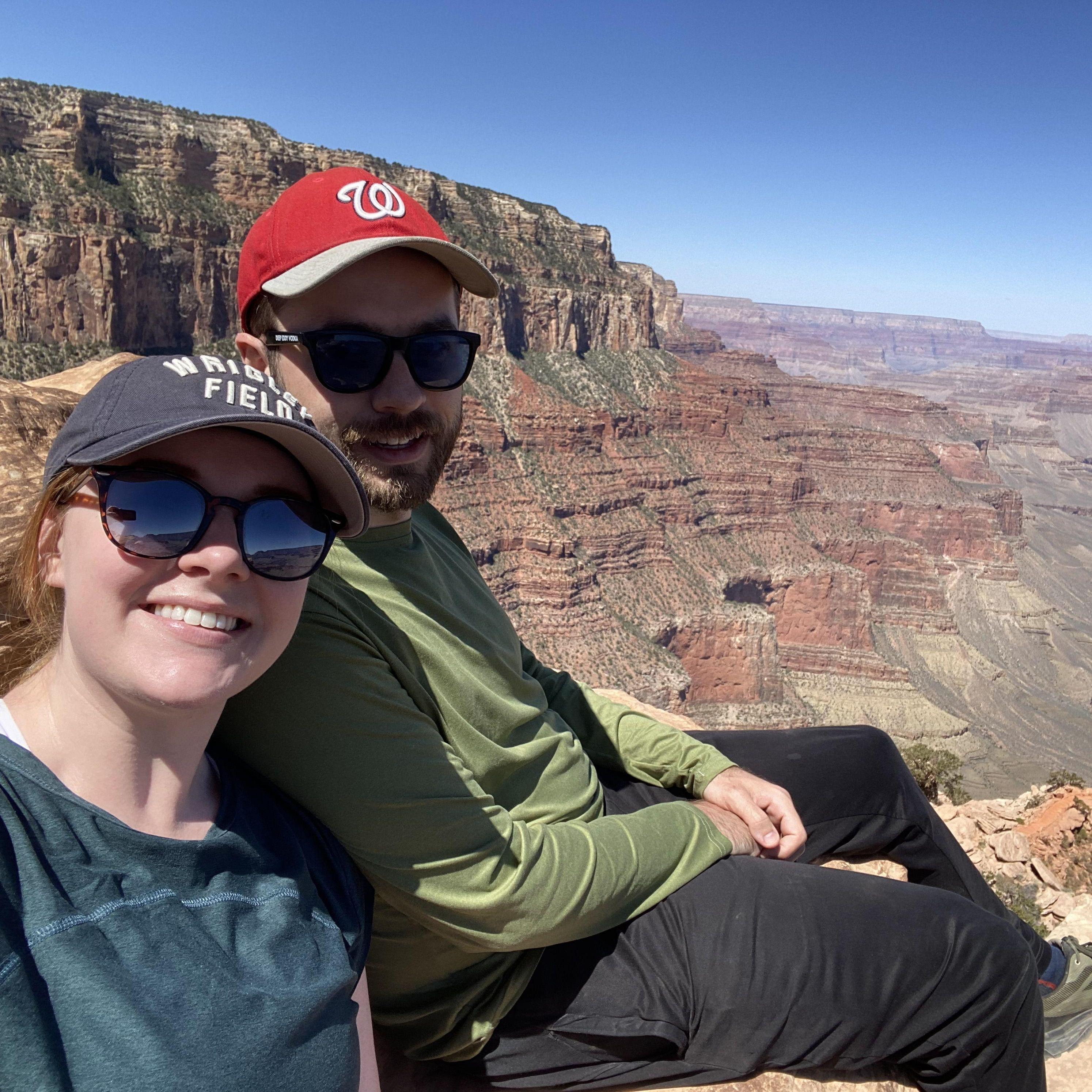 Our first time at the Grand Canyon!