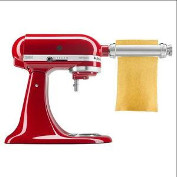 Silver Pasta Roller Attachment for KitchenAid Stand Mixer