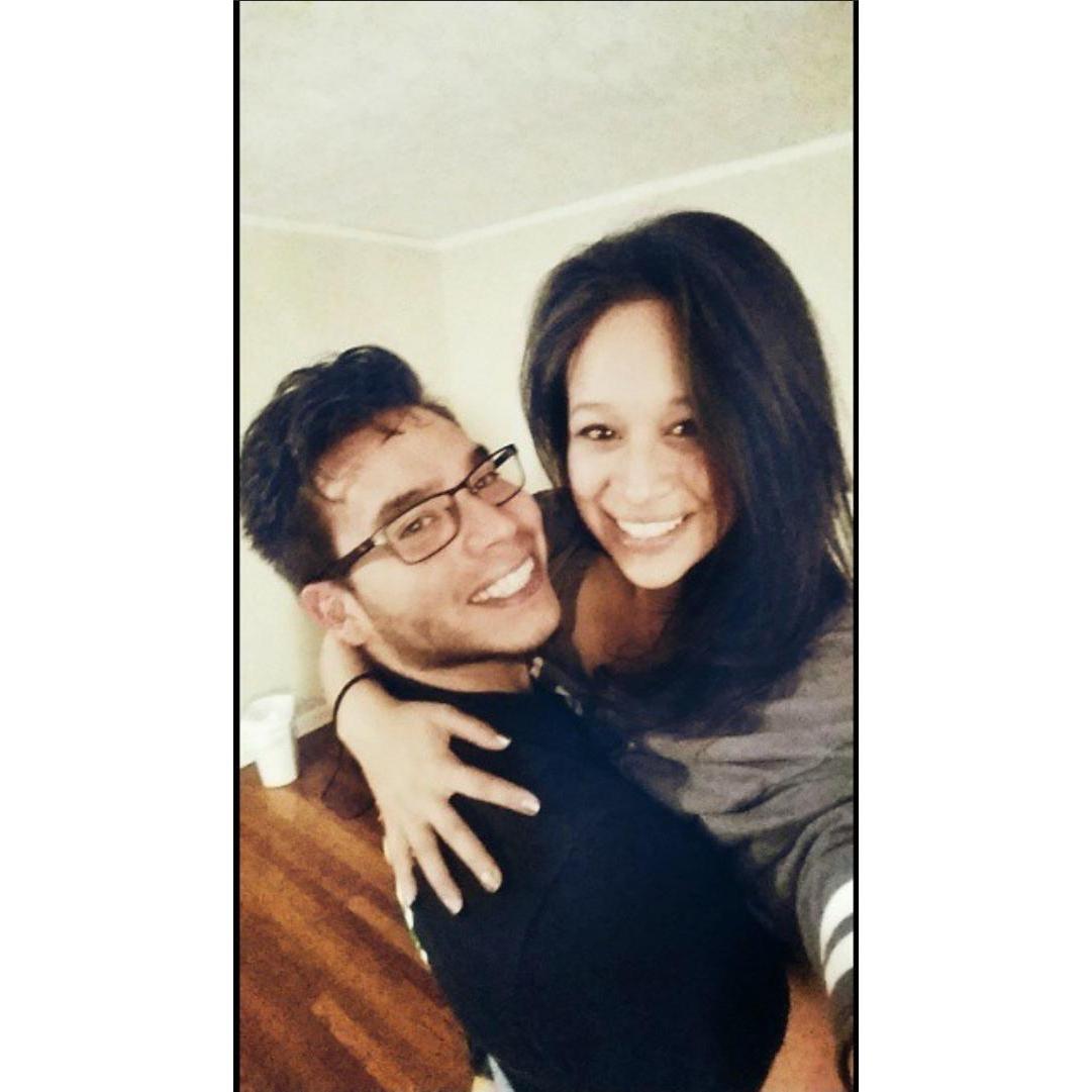 Move-in day: Chris Banner's first apartment.