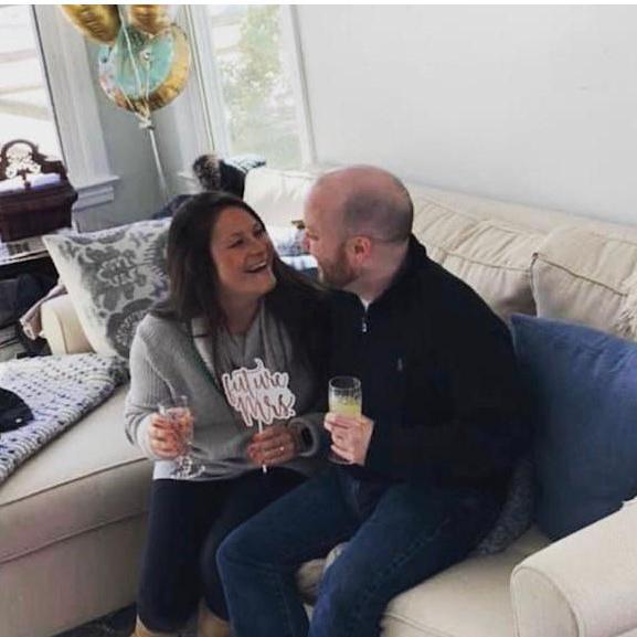 Our first time getting ENGAGED!!