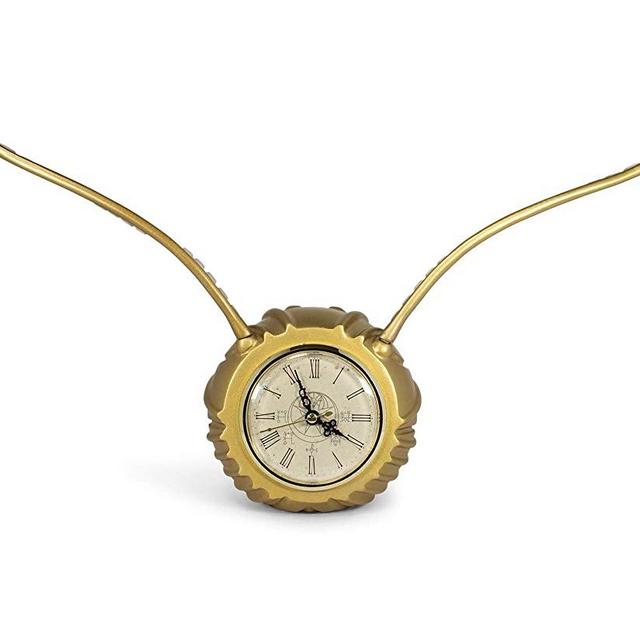 Harry Potter 17.5 Inch Golden Snitch Resin Clock