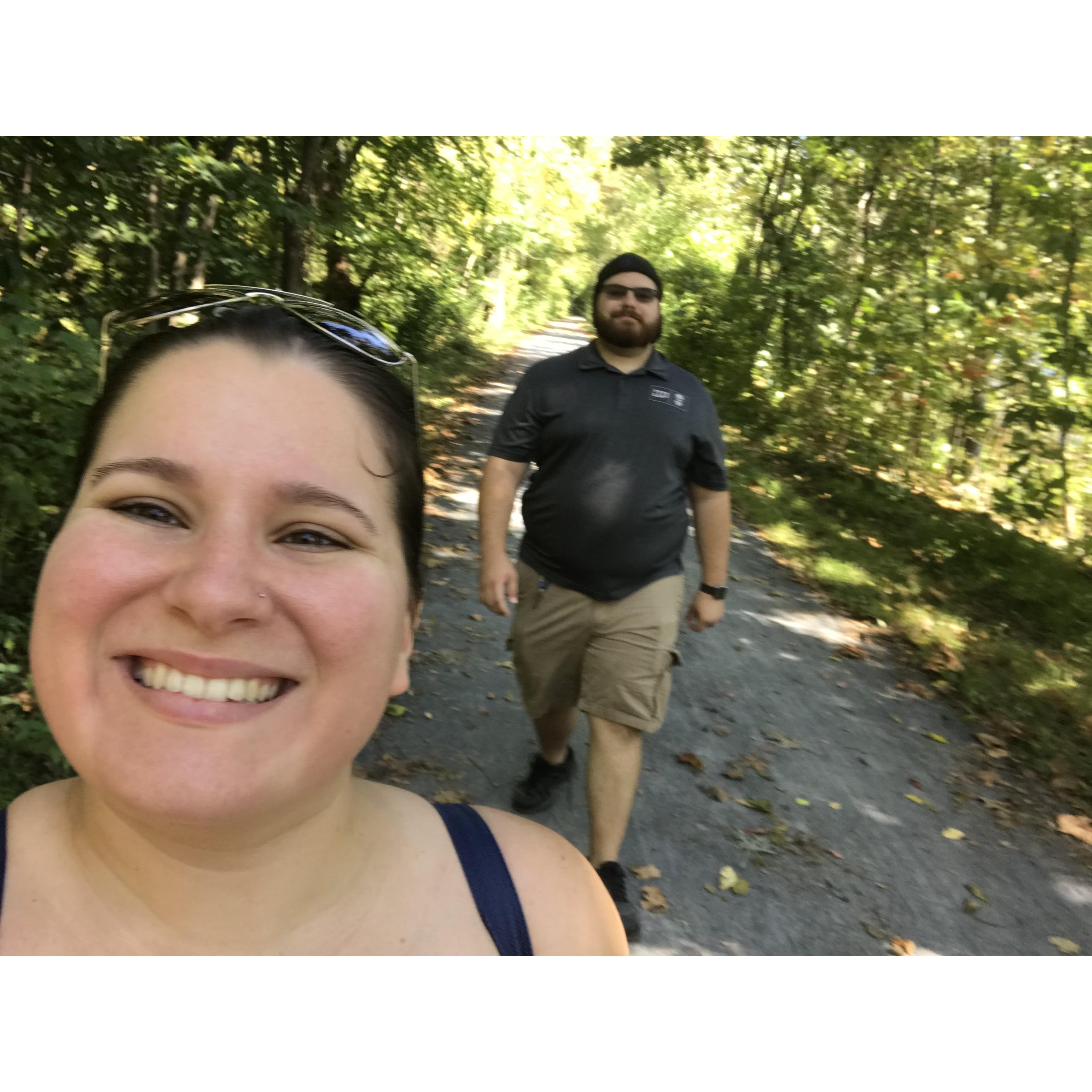 Honeymoon hike!