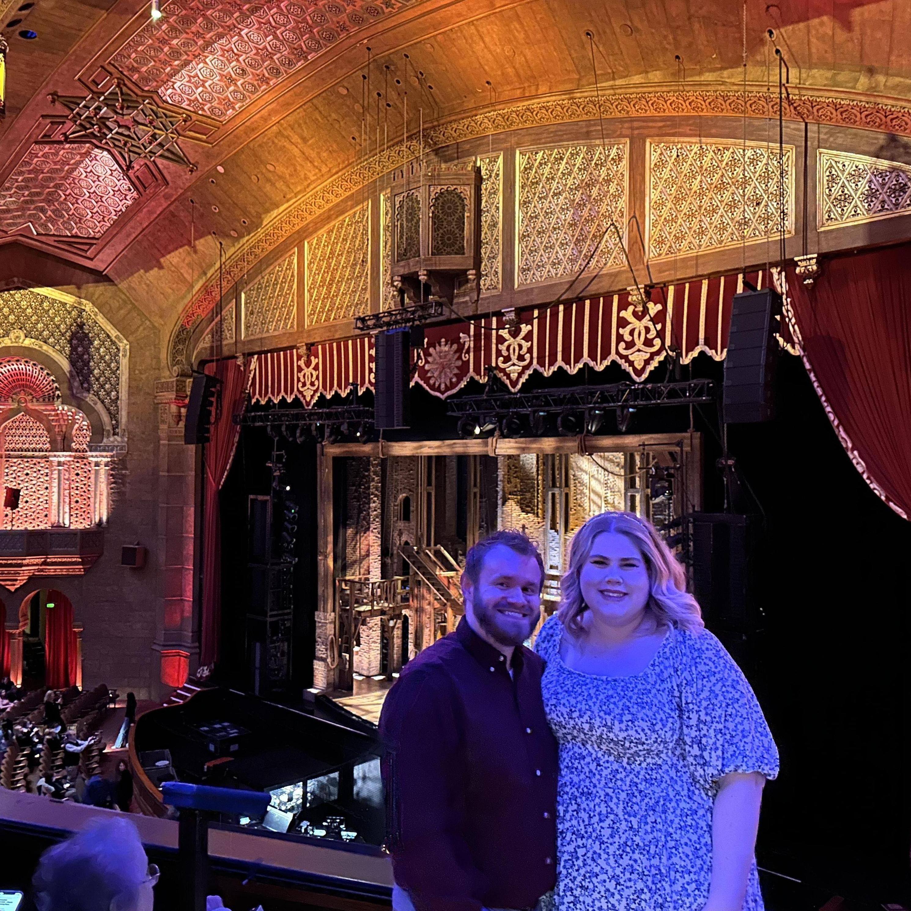 Amazing time seeing Hamilton at the Fox!
Sorry you got COVID after that babe. - Stephen