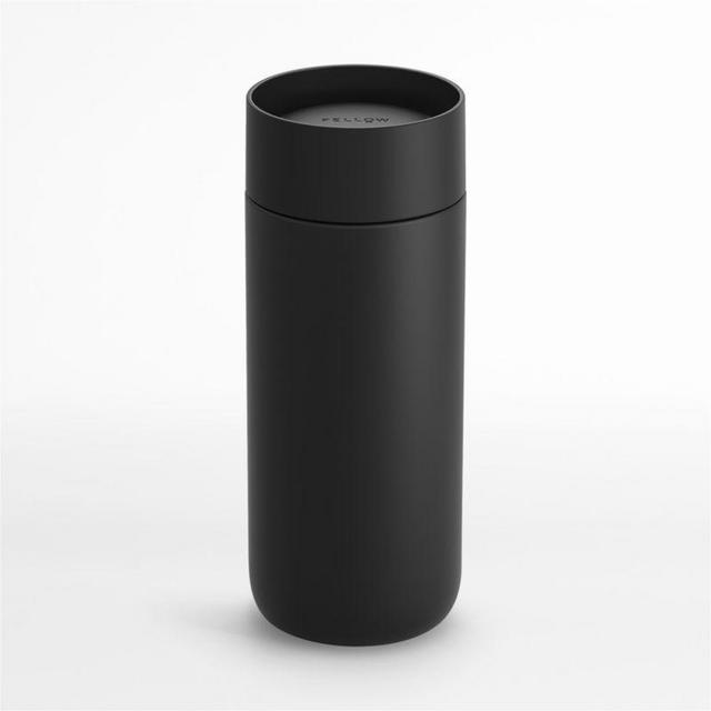 Fellow 12-Oz. Matte Black Carter Move Mug with 360° Sip Lid