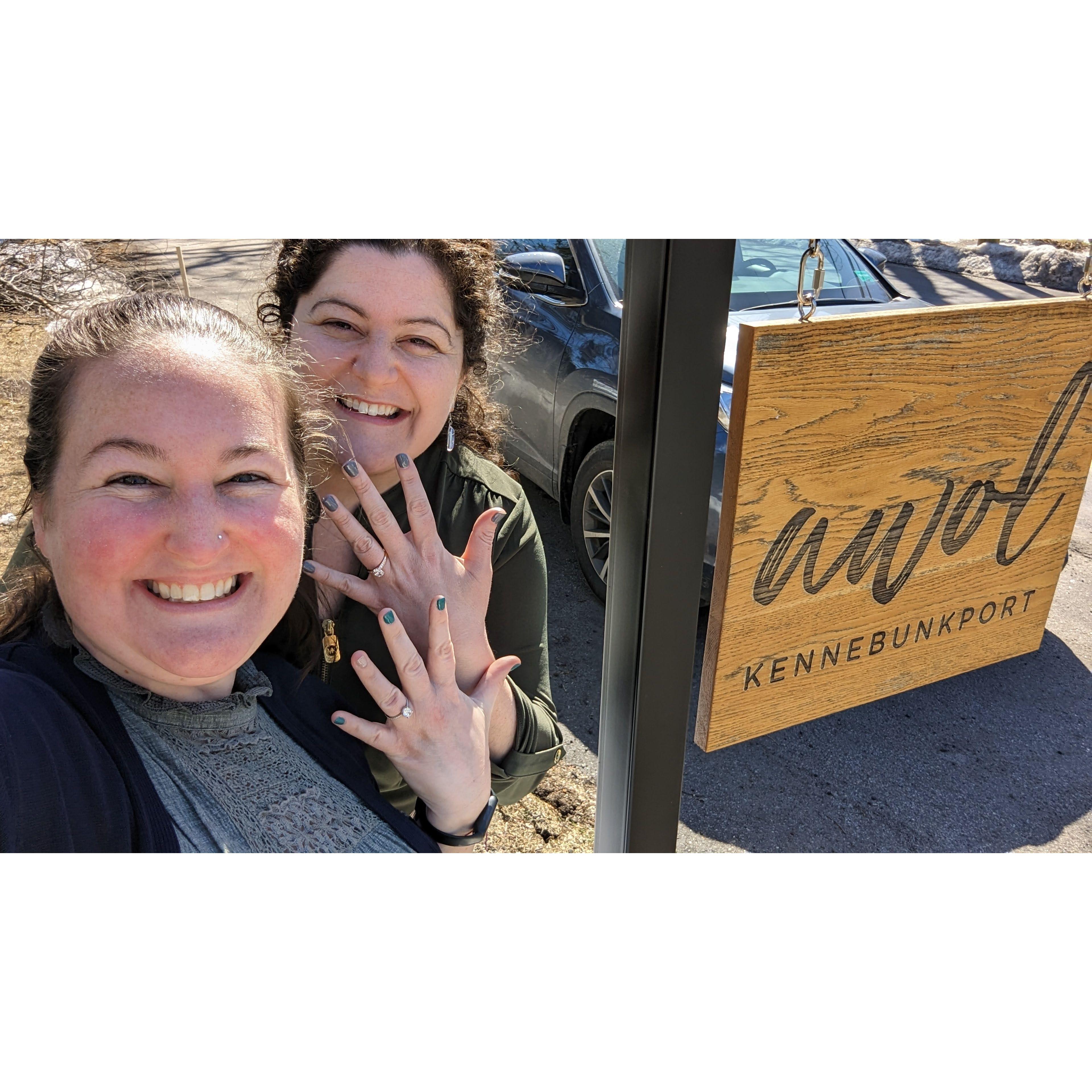 We said yes!