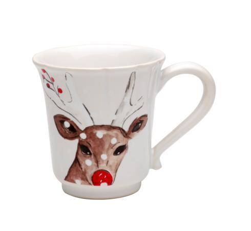 Casafina Deer Friends Mug 12 oz. White