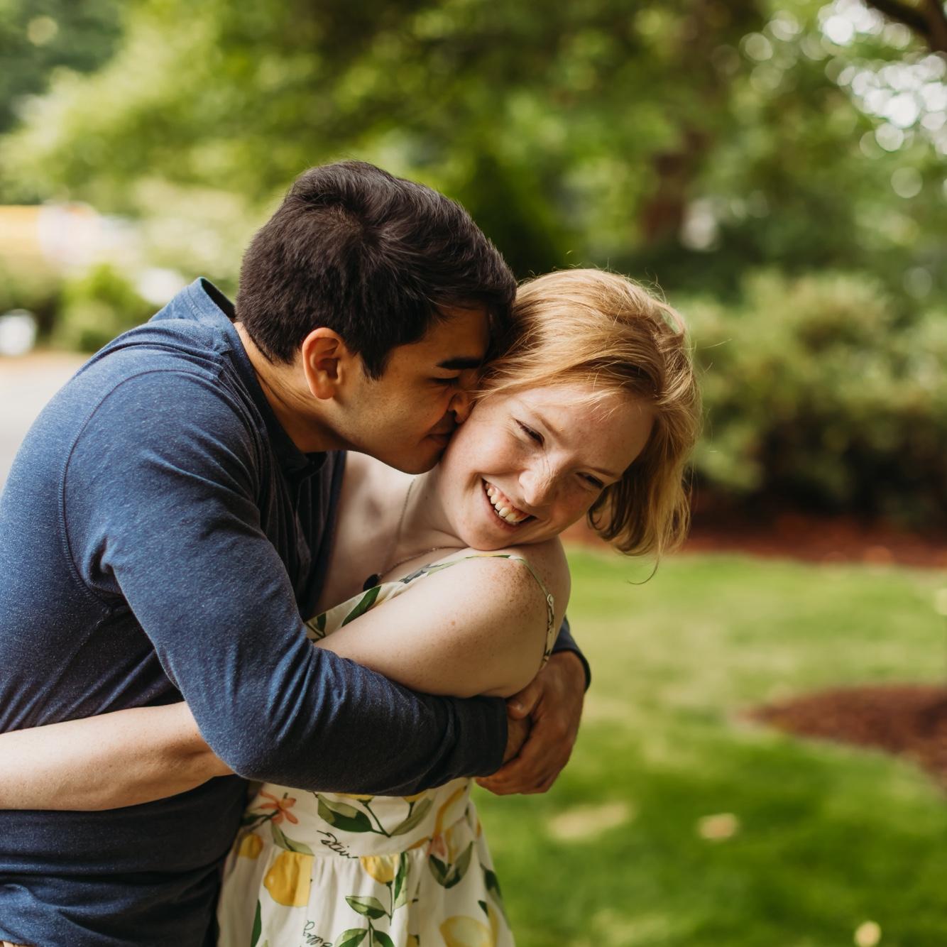 I love that you make me laugh 

Engagement shoot with alder and pine photography
