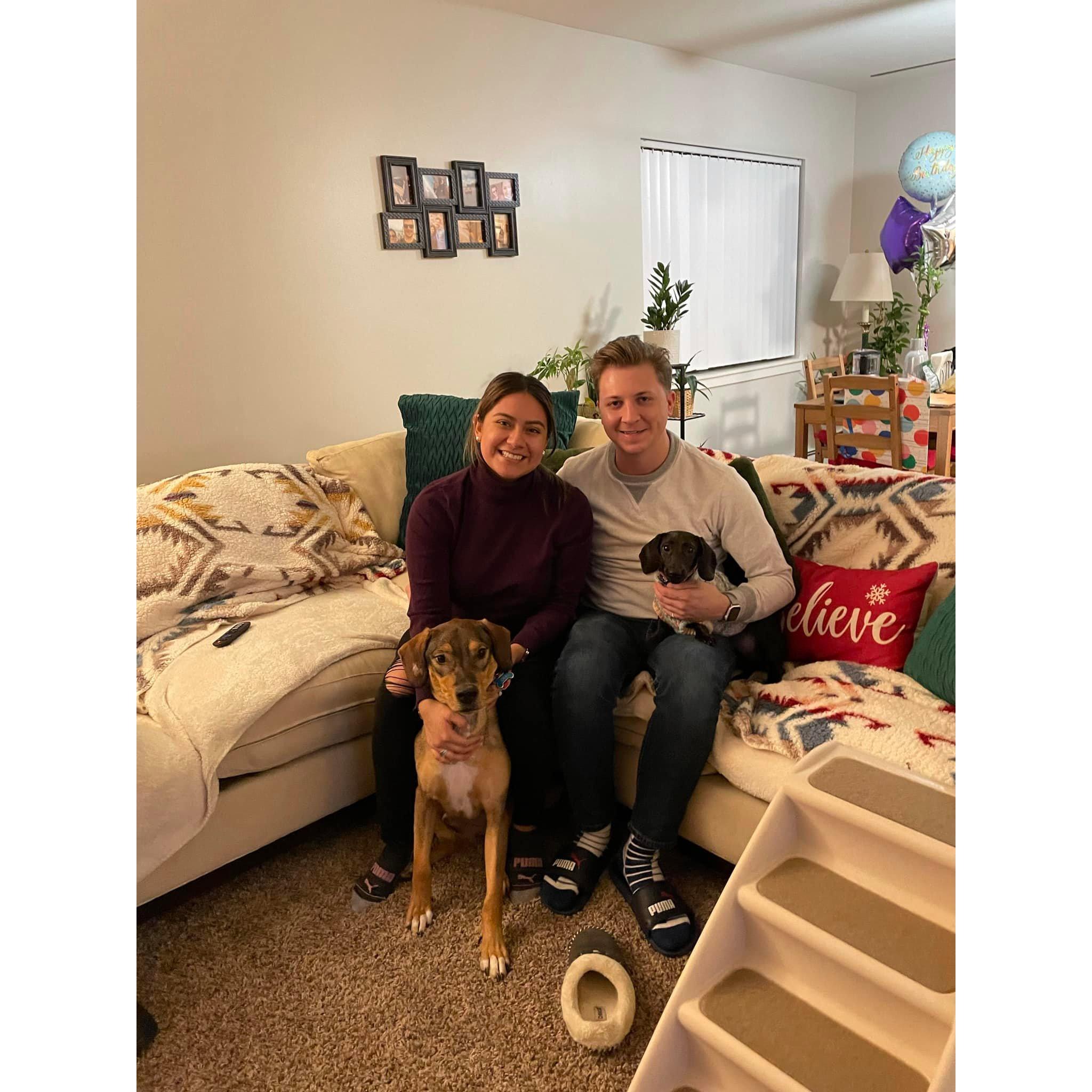 Lupe's 25th birthday and Coco's "gotcha" day!