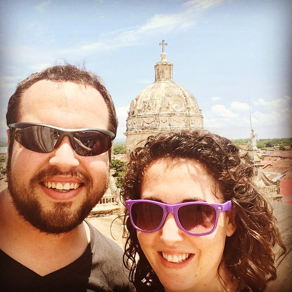 Granada, Nicaragua - our first international trip together