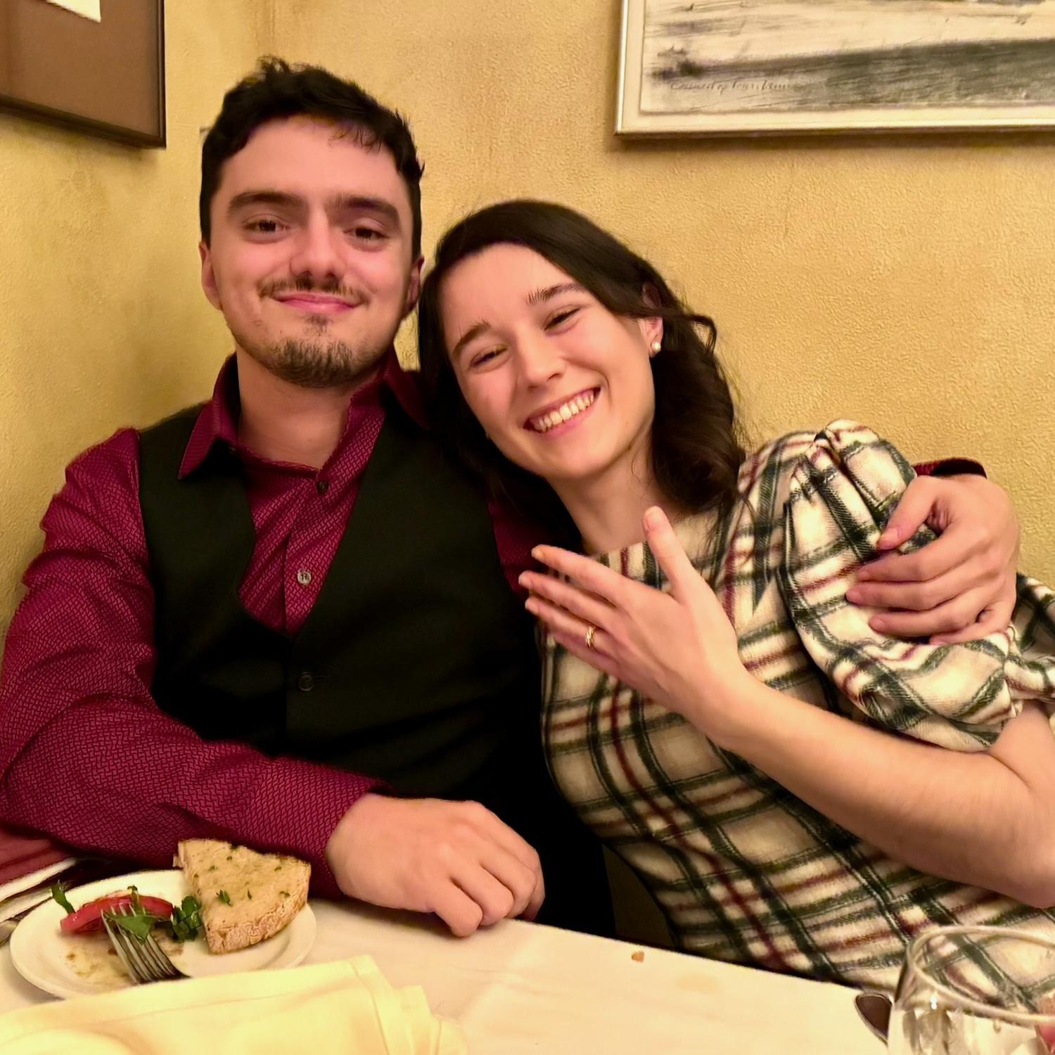 She said yes!