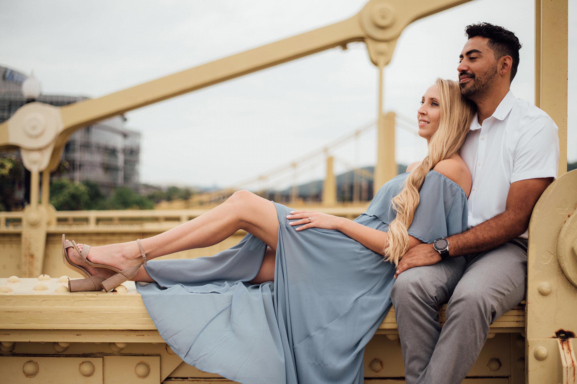 Engagement photos in Pittsburgh by the amazing Sami Saunders! August, 2020