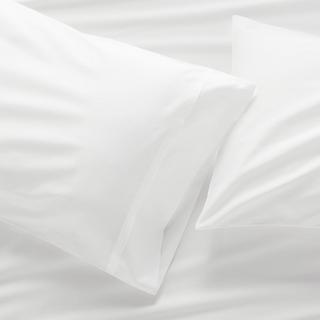 Organic Sateen 400 Thread Count Pillowcases, Set of 2