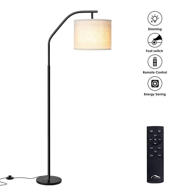 Floor Lamps, Super Bright LED Torchiere Metal Floor Lamps, LED Floor Light with Remote Control，Standing Lamp with Stepless Dimmer for Living Room, Office and Bedroom