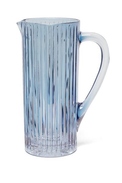 LUISA BECCARIA Prestige Ridged Pitcher Glass