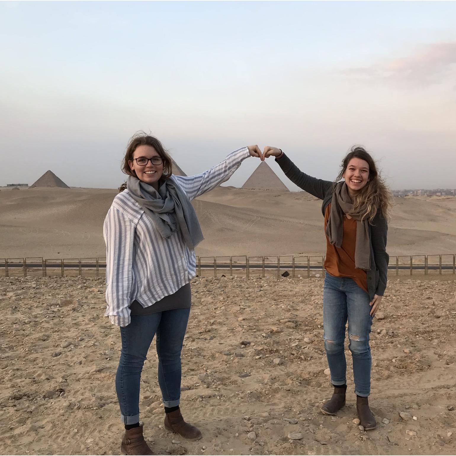 Exploring the pyramids in Cairo, Egypt was a once in a lifetime experience (2017)