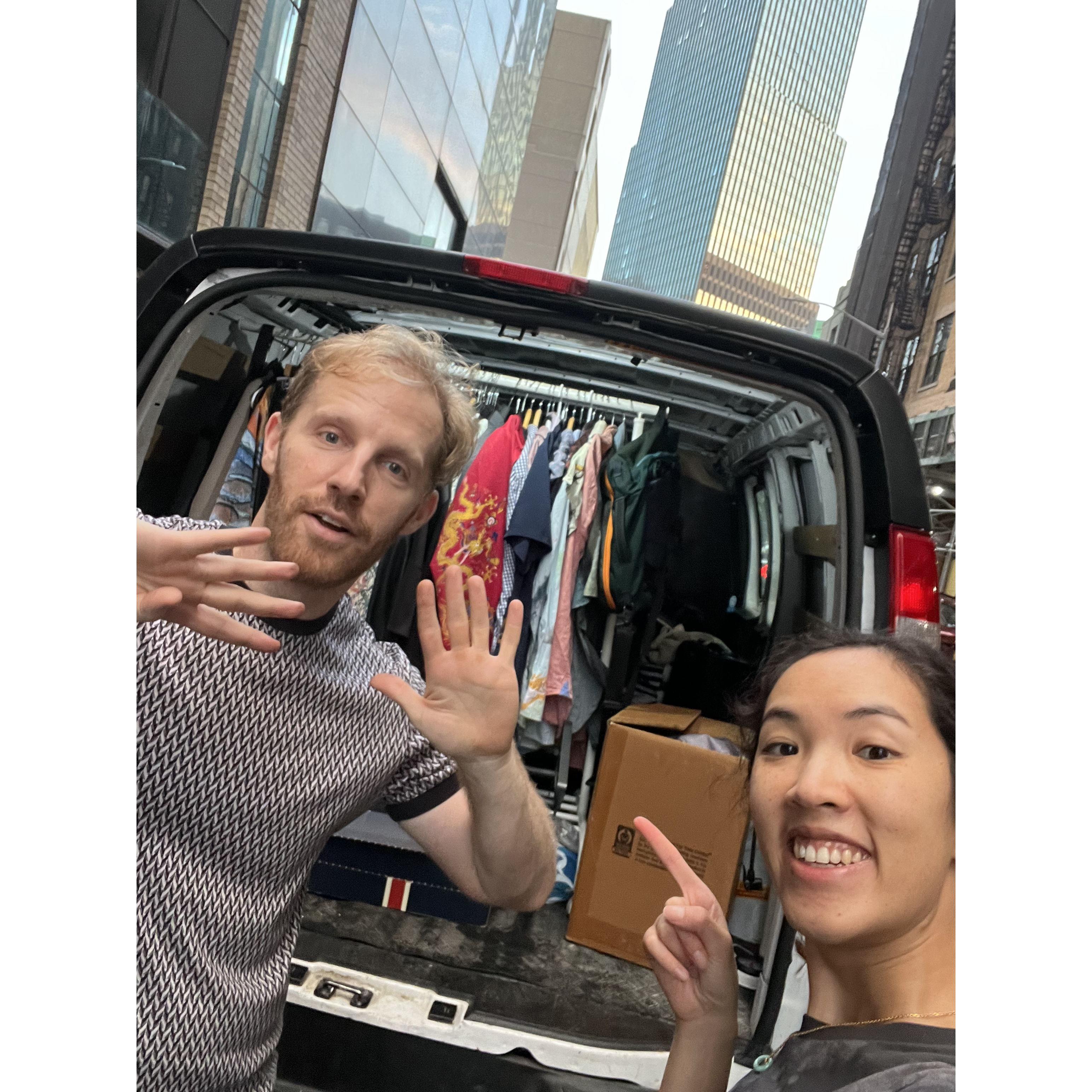 Our 9th move!