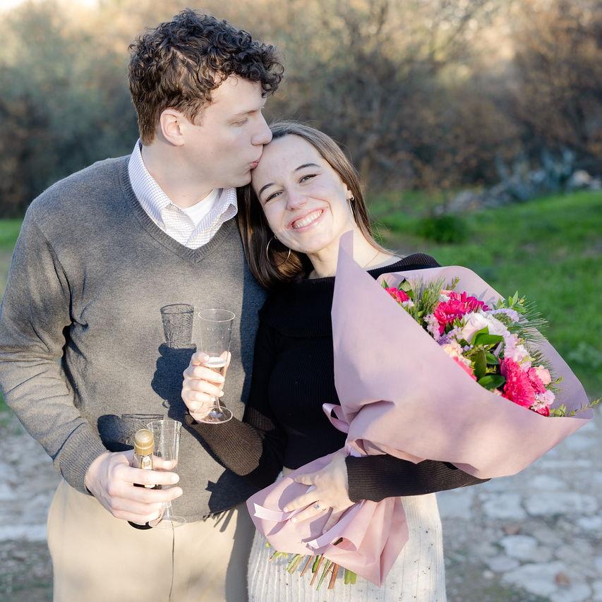 Photos from our engagement in Greece!