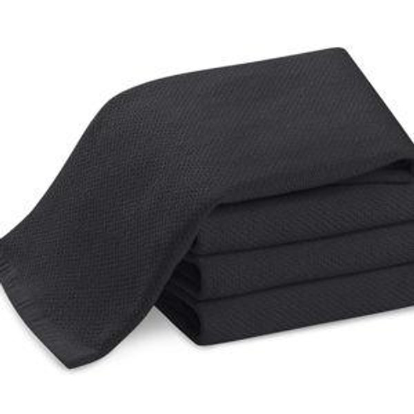 Williams Sonoma All Purpose Towels, Set of 4 (BLACK)