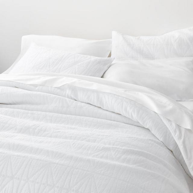 Silvio Full/Queen Matelasse Duvet Cover