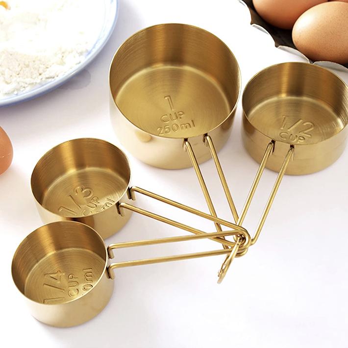 Gold Measuring Cups