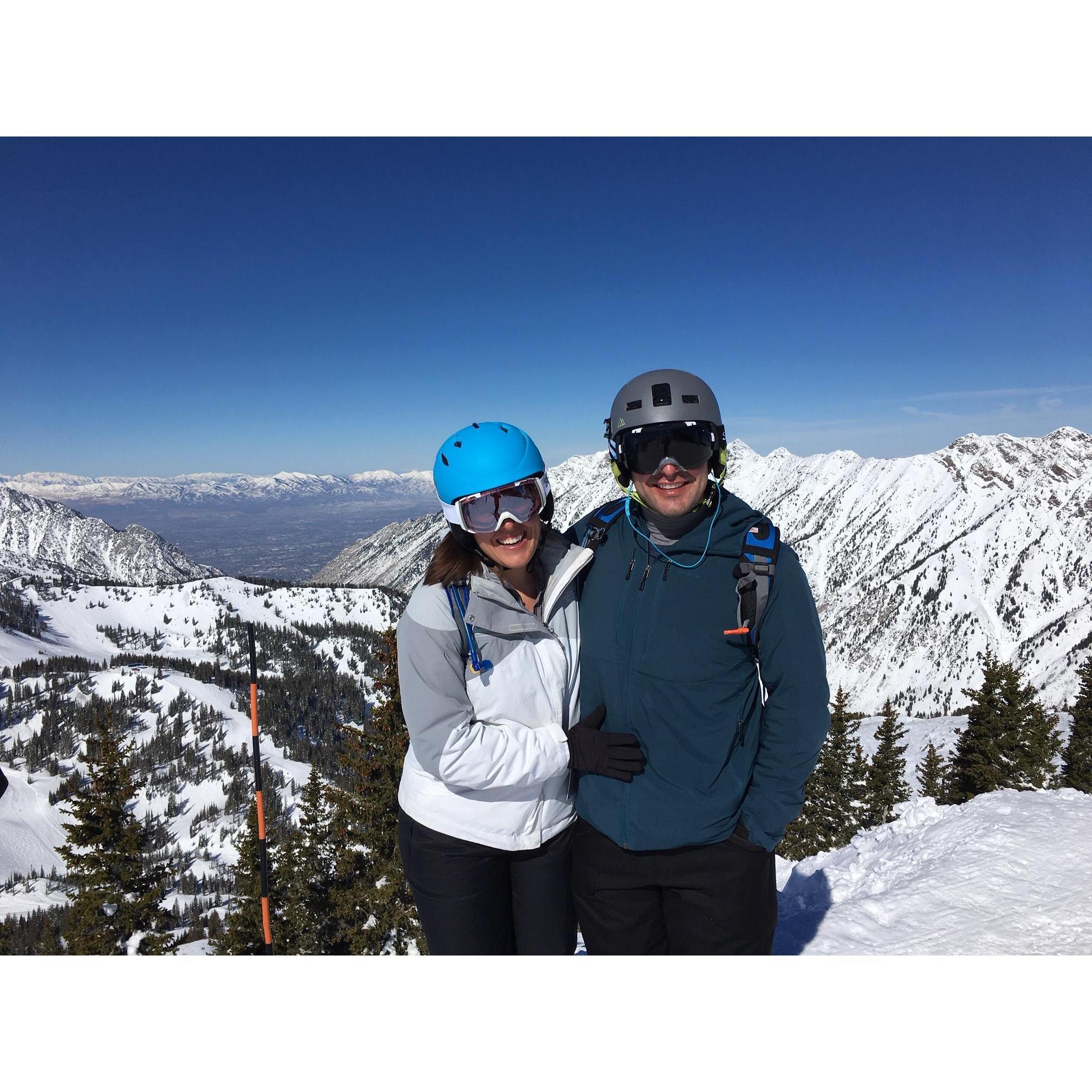 We moved to Utah in May 2019 so Griffin could continue his education at University of Utah for his MBA!