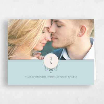 Sky, Blue Wedding Thank You - Malta Portrait