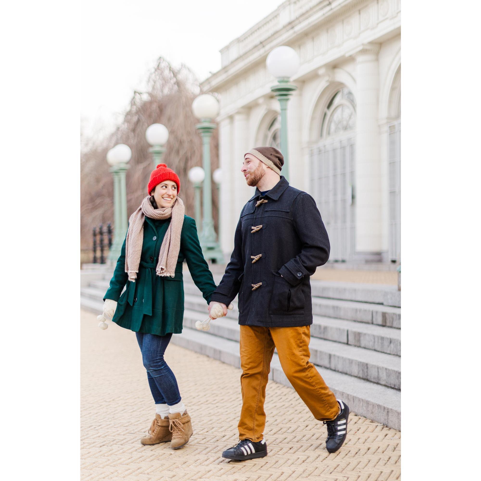 Engagement photo in Prospect Park 2022
Photography: @meganandkenneth