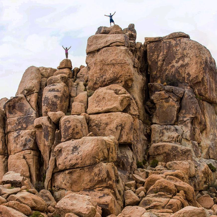 When visiting Grandma and Grandpa Kershaw in California we made a stop by Joshua Tree!