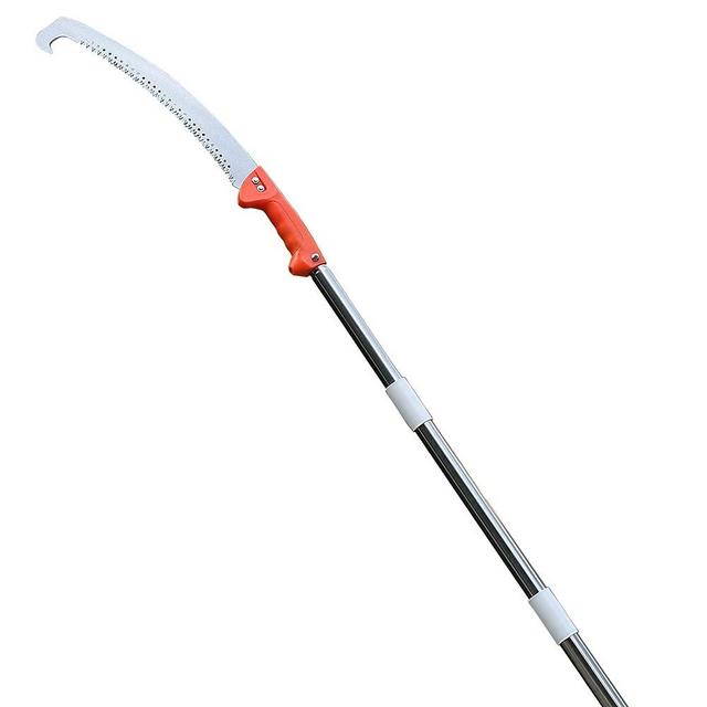 Pole Saw，14 FT Pole saws blade for Tree Trimming Tree Trimmer Foot Pole Pruning Saw Extension bar Manually use The Extension bar Saw Tree Trimming bar splicable Limb Saw and Trimmer