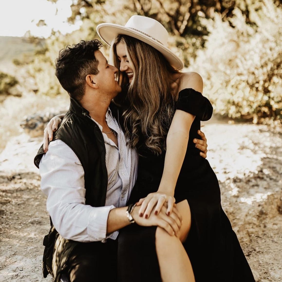 Concluded 2021 with our Engagement Photos.