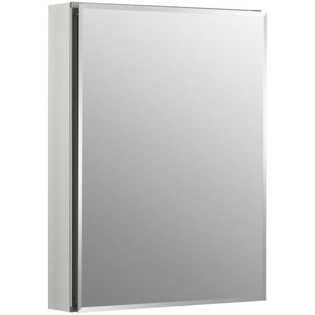 New Home Furnishing: KOHLER 20-in x 26-in Rectangle Surface/Recessed Mirrored Aluminum Medicine Cabinet