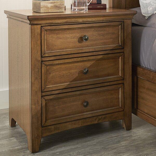 Woodside 3 Drawer Nightstand