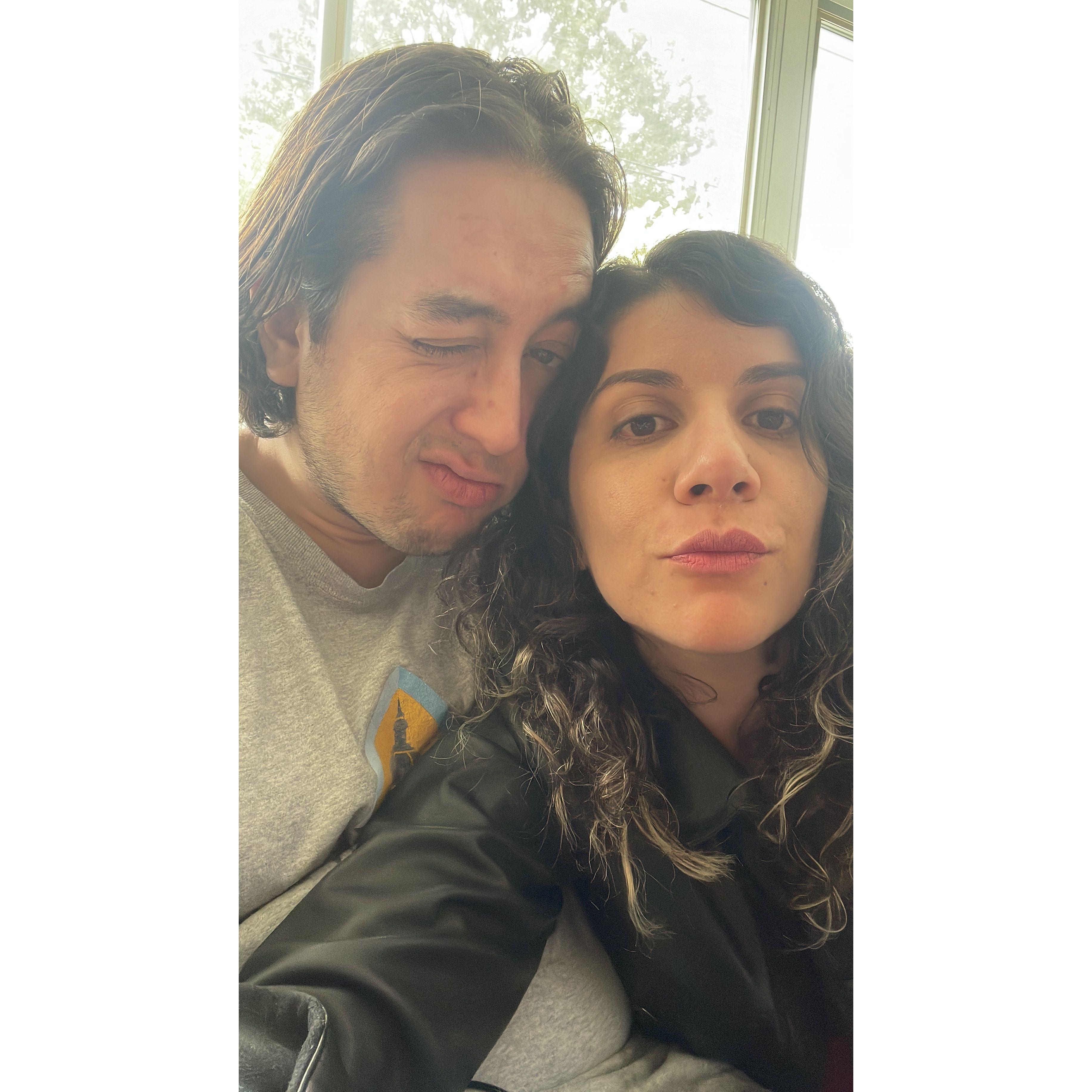 We had like two weeks dating at that time <3