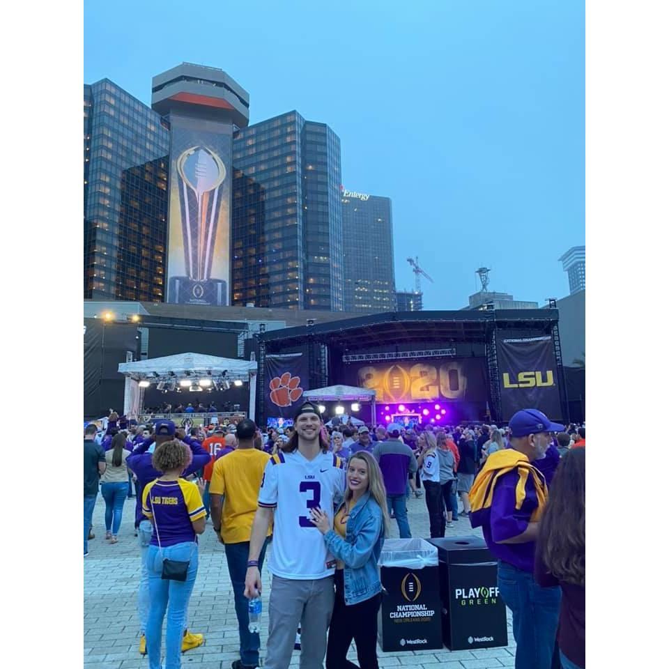 LSU's 4th National Championship in NOLA, January 2020
