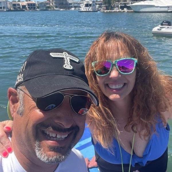 8/28/2022 - Our first date - paddleboarding in Huntington Beach