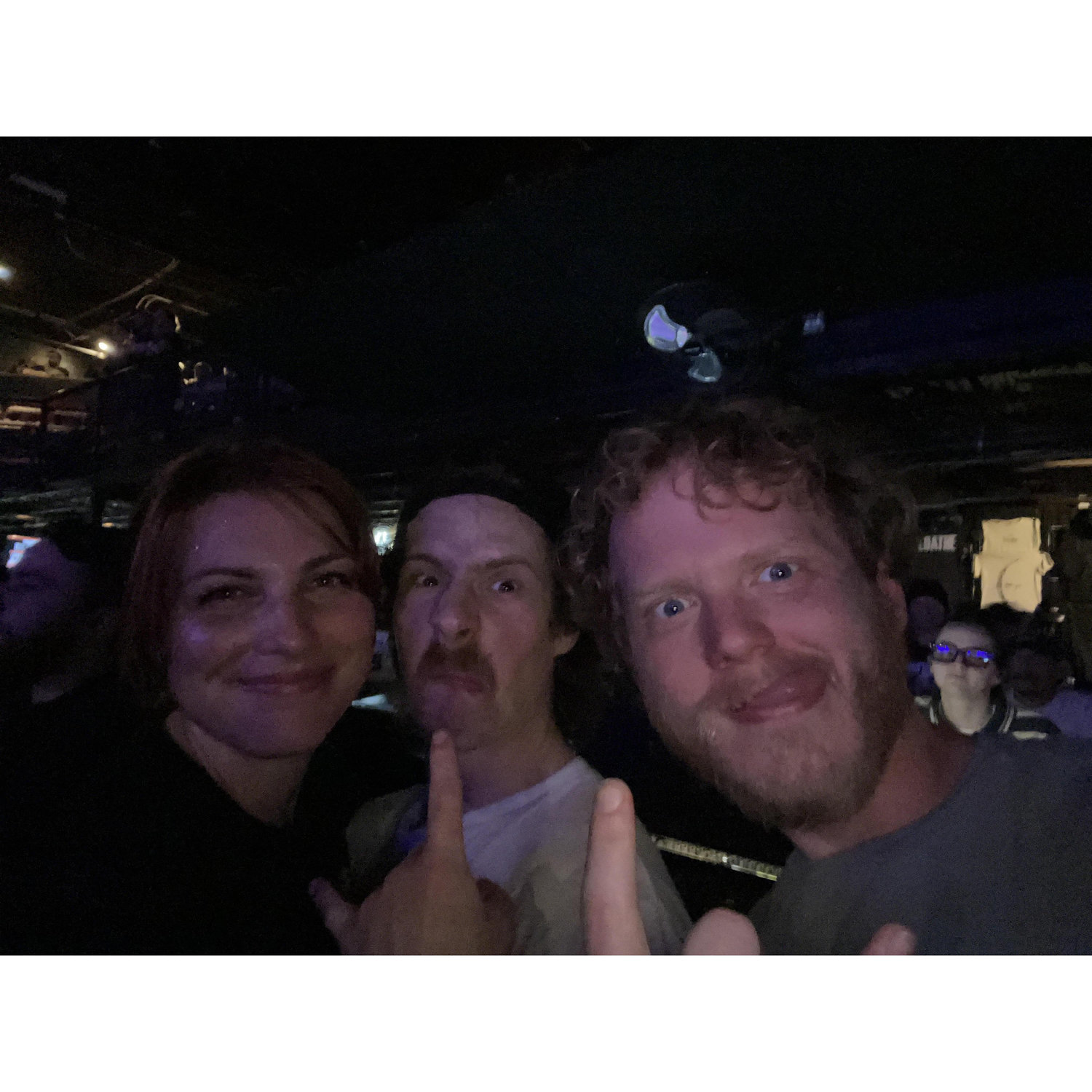 We love a lot of the same music. Knocked Loose concert, Raleigh NC