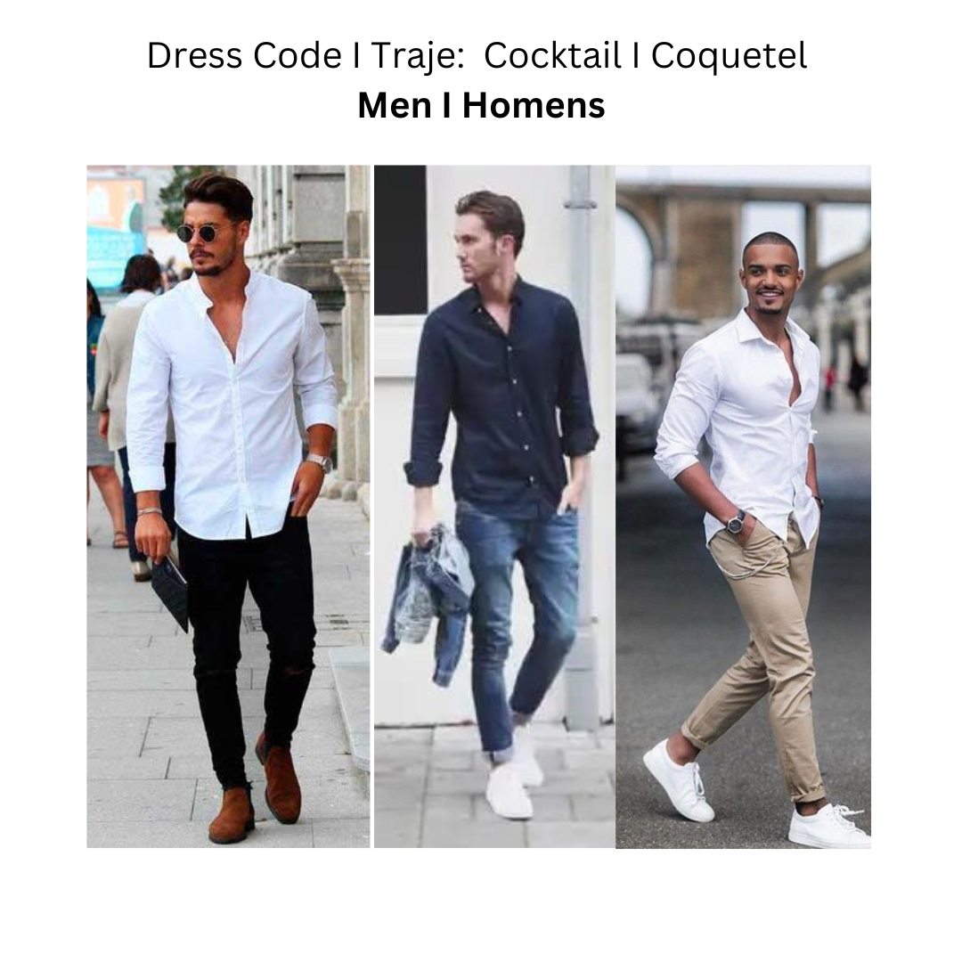 Thursday Night - September 19 - Cocktail Dress Code - Men