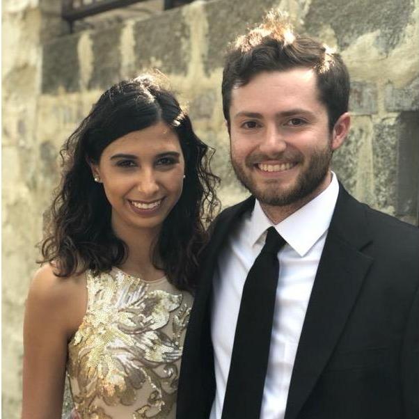 At a friend's wedding.