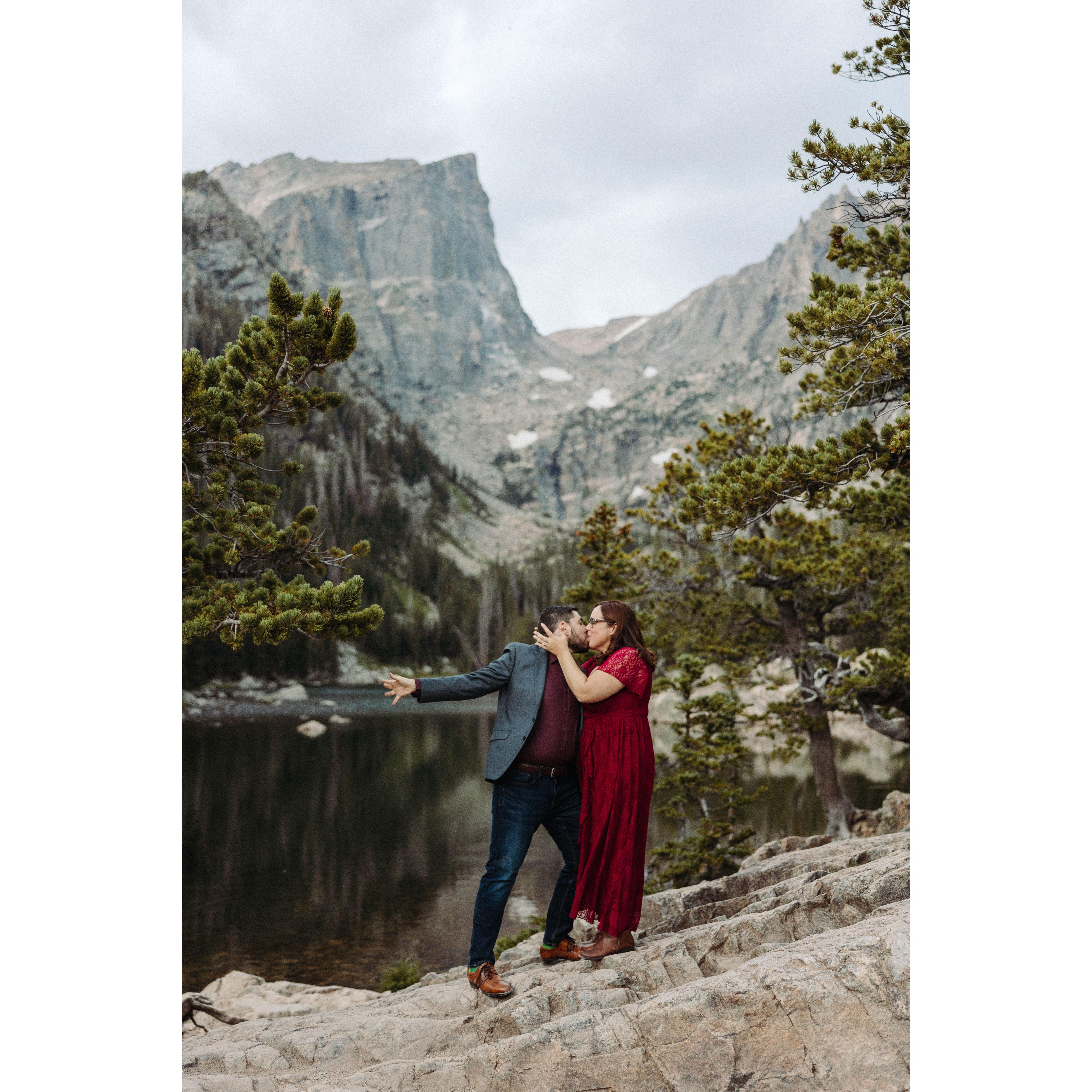 We made it to Dream Lake!