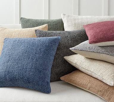 Faye Textured Linen Pillow Covers